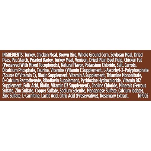 Rachael Ray Nutrish Dry Dog Food, Turkey, Brown Rice & Venison Recipe for Weight Management, 5.5 Pounds