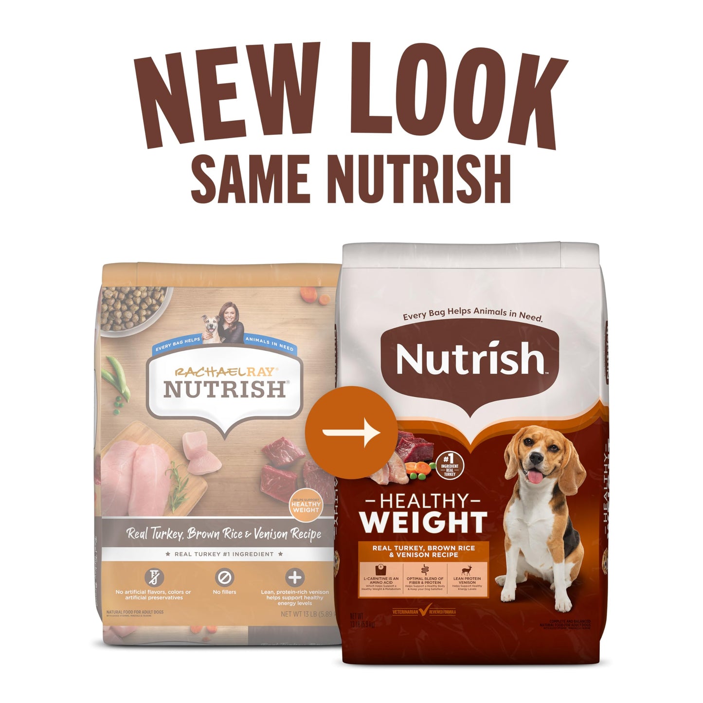 Rachael Ray Nutrish Dry Dog Food, Turkey, Brown Rice & Venison Recipe for Weight Management, 5.5 Pounds