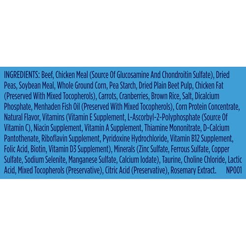 Nutrish Large Breed Real Beef, Pea, Carrot & Brown Rice Recipe Whole Health Blend Dry Dog Food, 14 lb. Bag (Rachael Ray)
