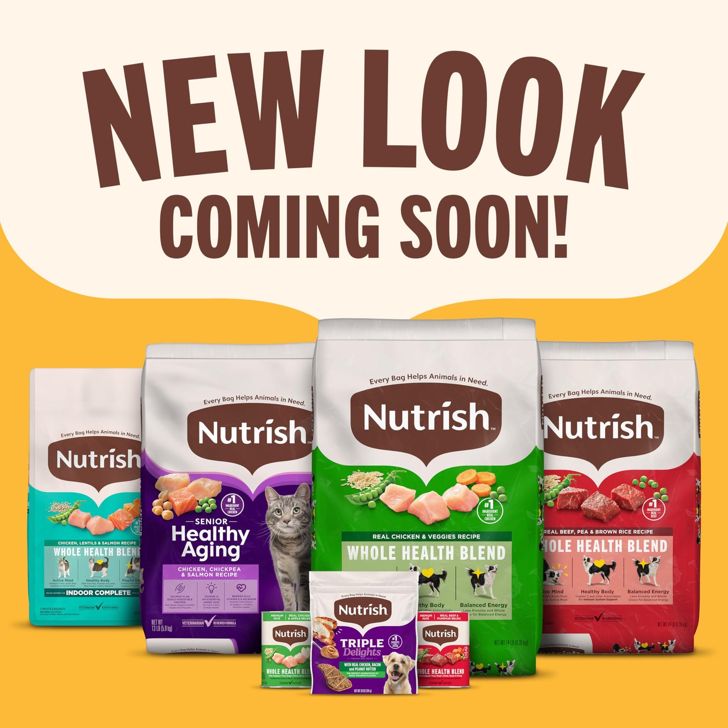 Nutrish Large Breed Real Beef, Pea, Carrot & Brown Rice Recipe Whole Health Blend Dry Dog Food, 14 lb. Bag (Rachael Ray)